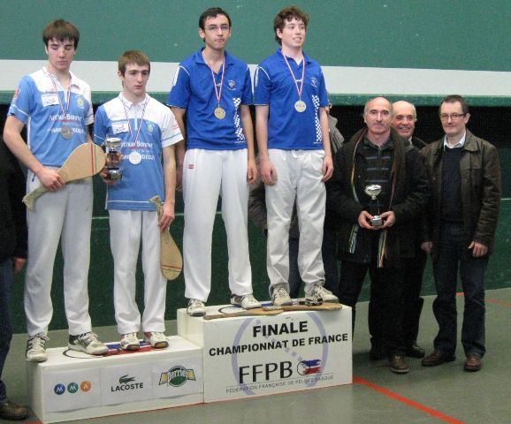 Le podium des cadets - 67.1 ko