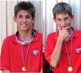 Guillaume Nicole et Antoine Gonzalez, Champions UNSS 2005 - 20.5 ko